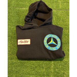AWGE hoodie mens medium black asap rocky mercedez benz sweatshirt RK